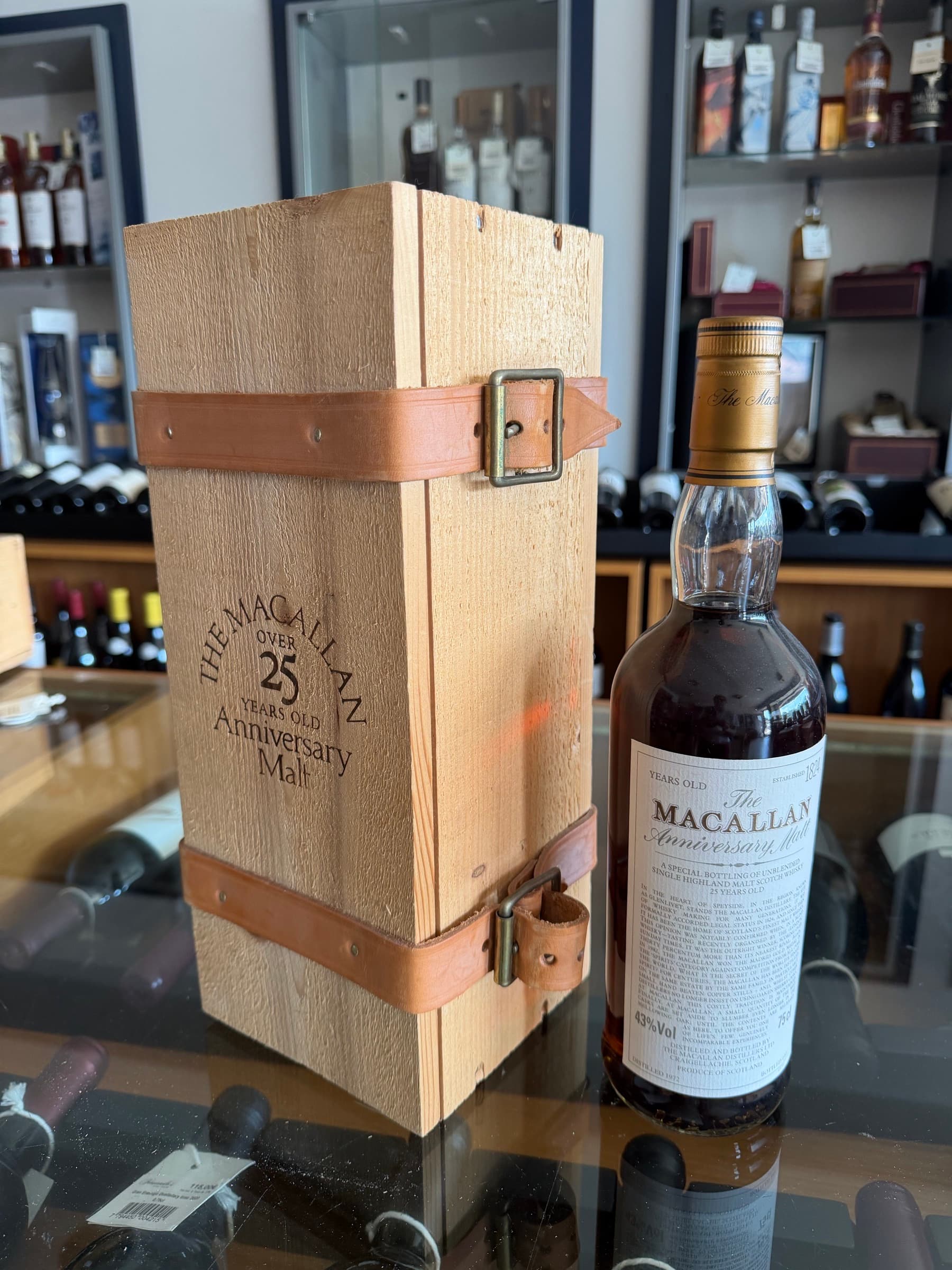 Macallan Anniversary Malt 25 Year Old 1972 1998