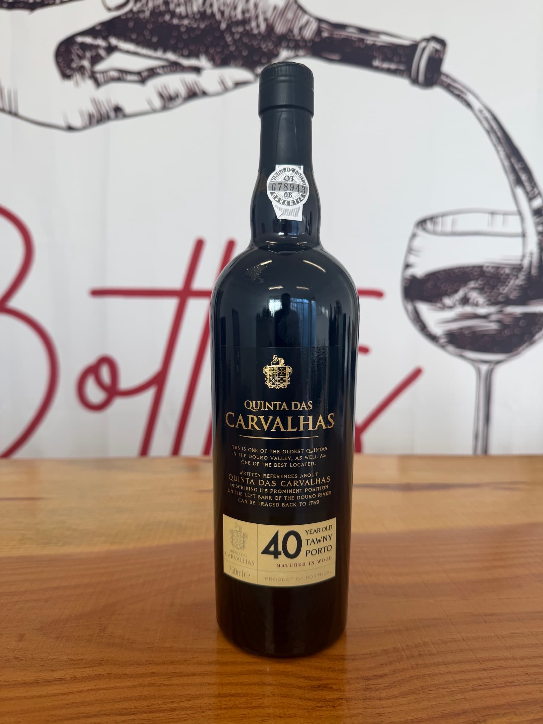 Quinta das Carvalhas 40 Years Old Tawny Porto – 750ml – 20%