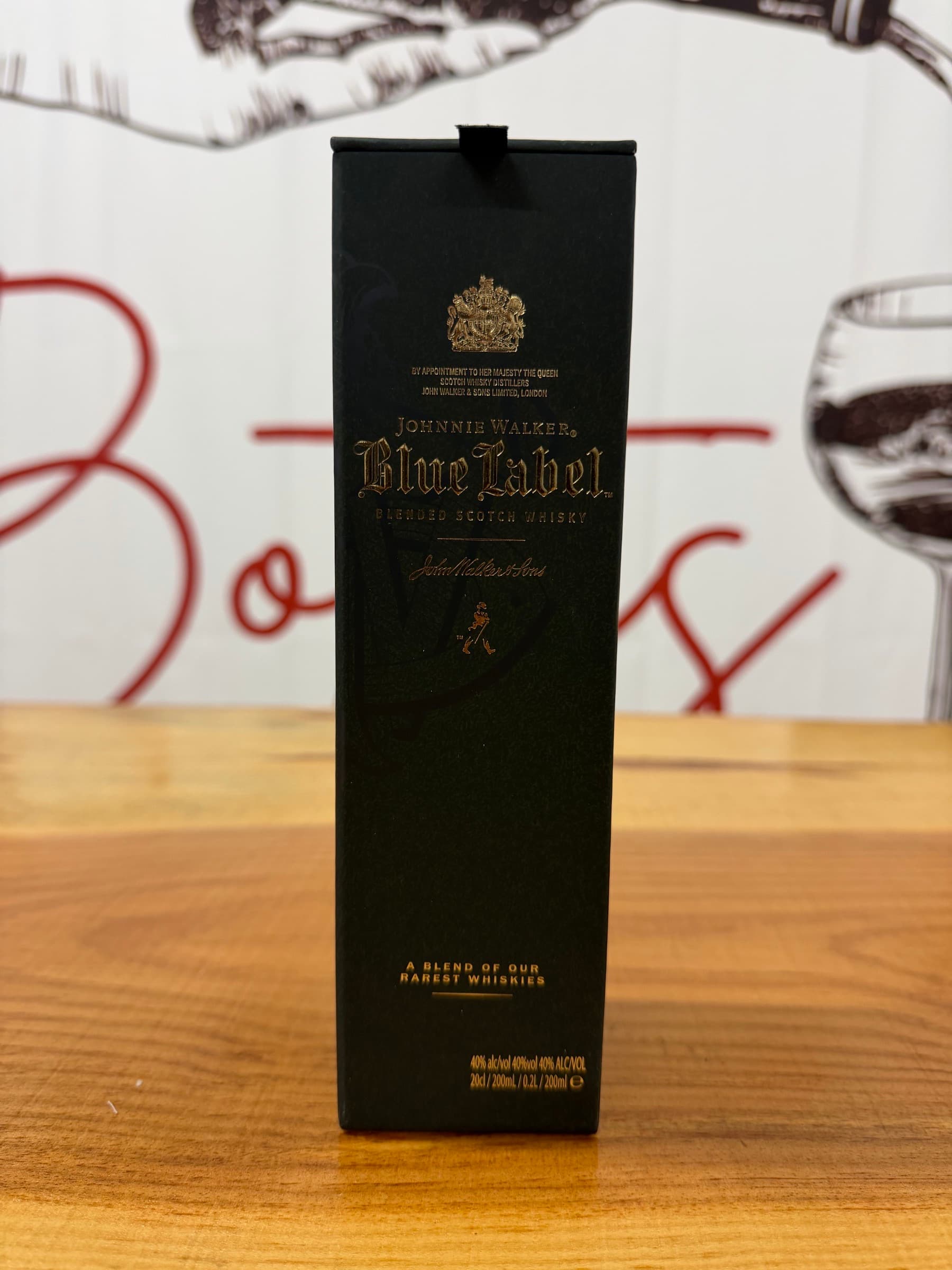 Johnnie Walker Blue Label – 200ml – 40% – Original Presentation Box