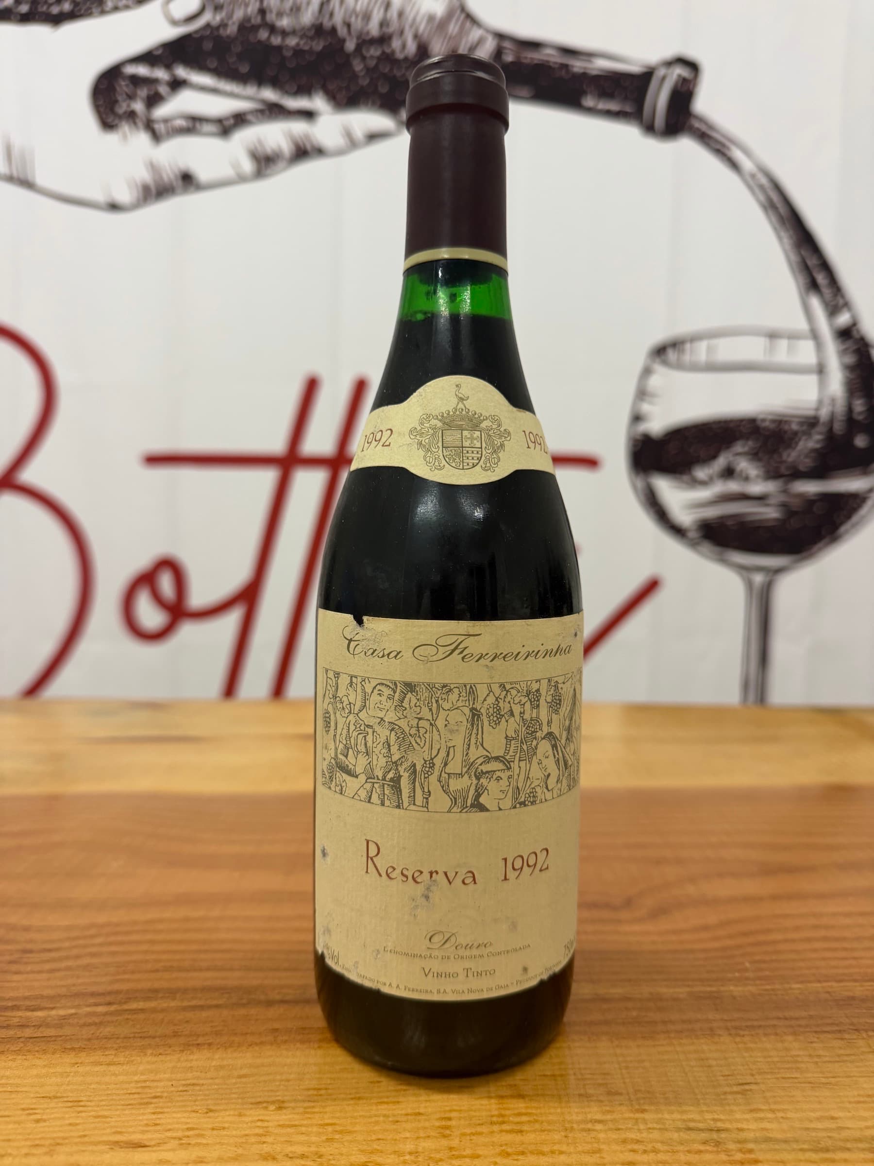 Casa Ferreirinha Reserva 1992 – Douro DOC – Rare Mature Vintage
