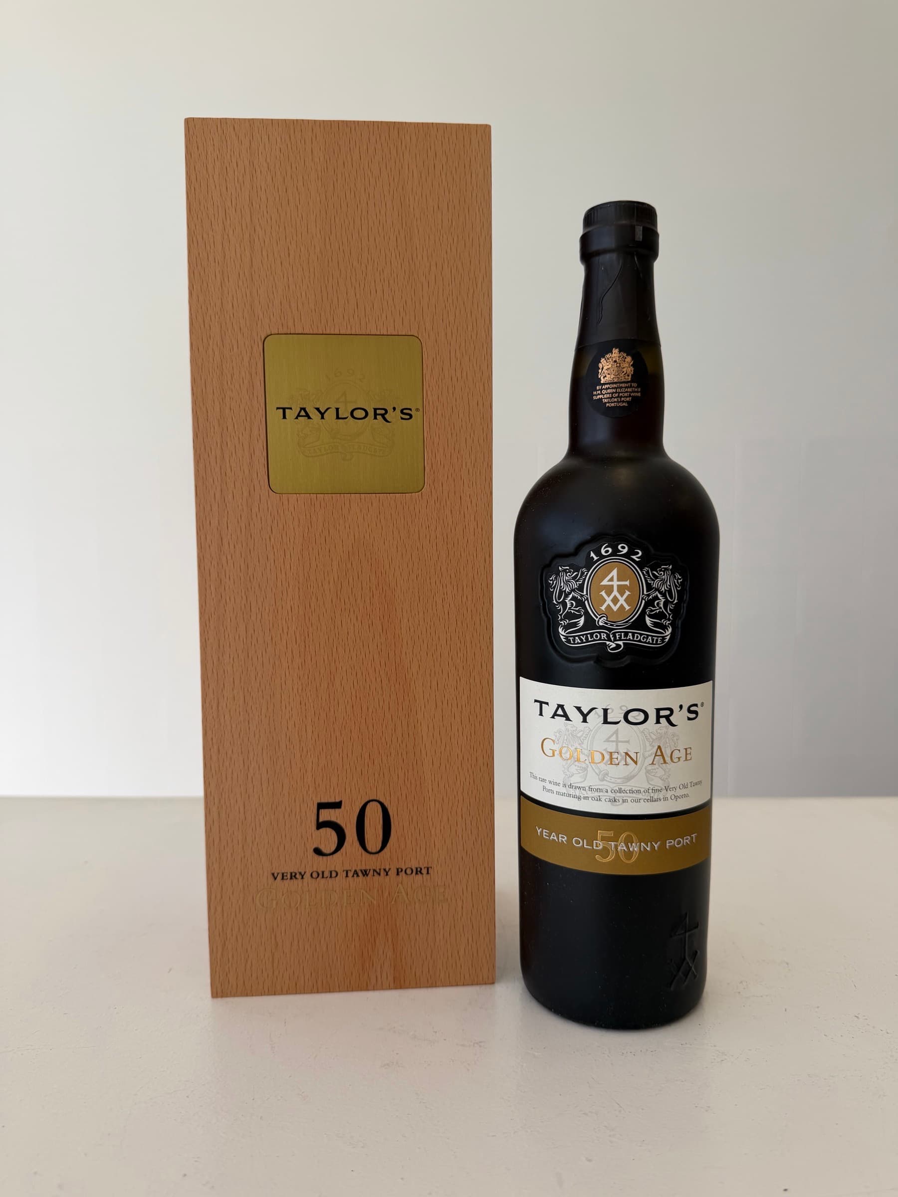 Taylor’s Golden Age 50 Year Old Very Old Tawny Port – Limited Collector’s Edition – 75cl – Original Wooden Case