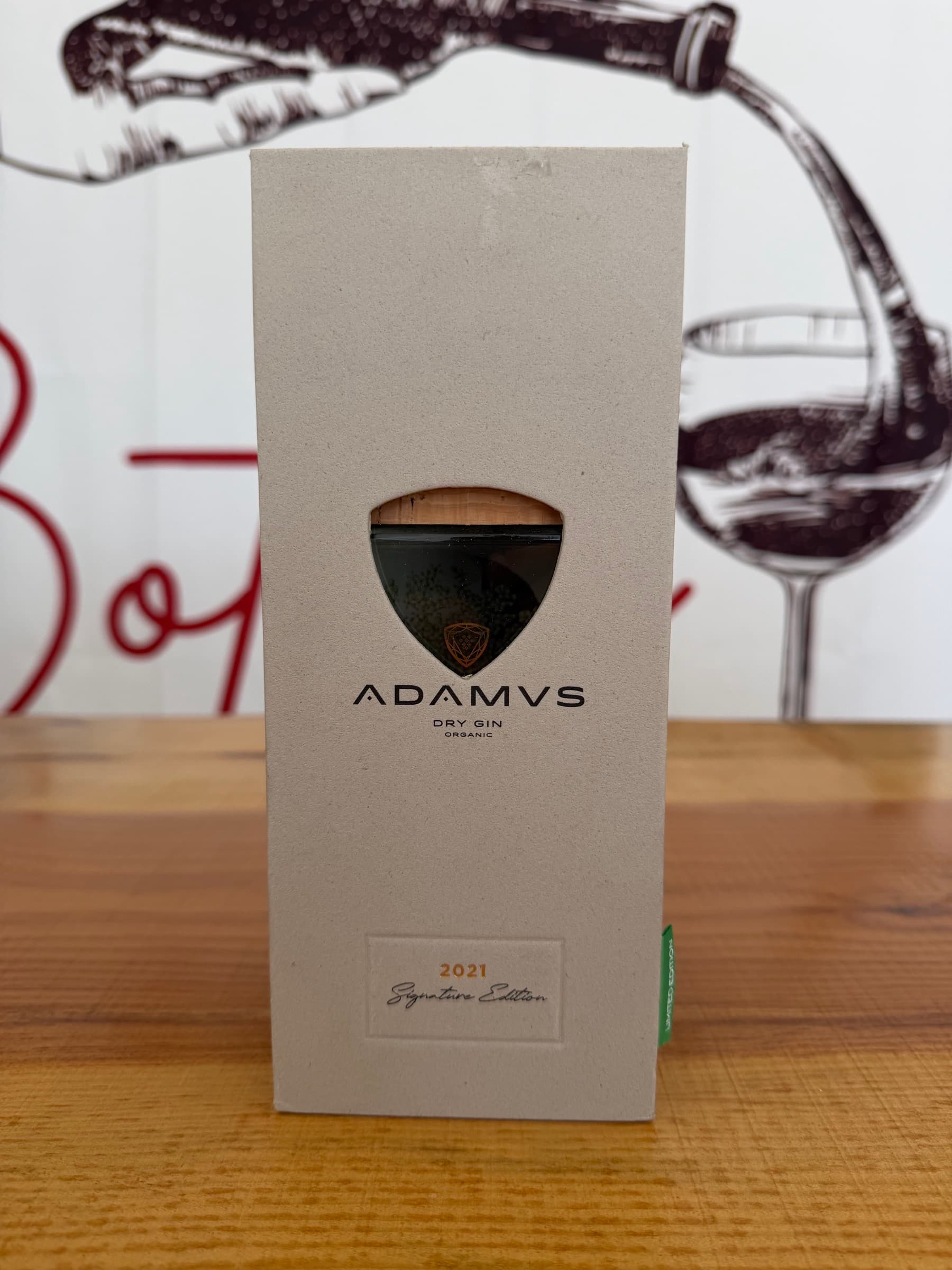 Adamus Signature Edition 2021 – Organic Dry Gin – Numbered Bottle No. 20608 – 70cl