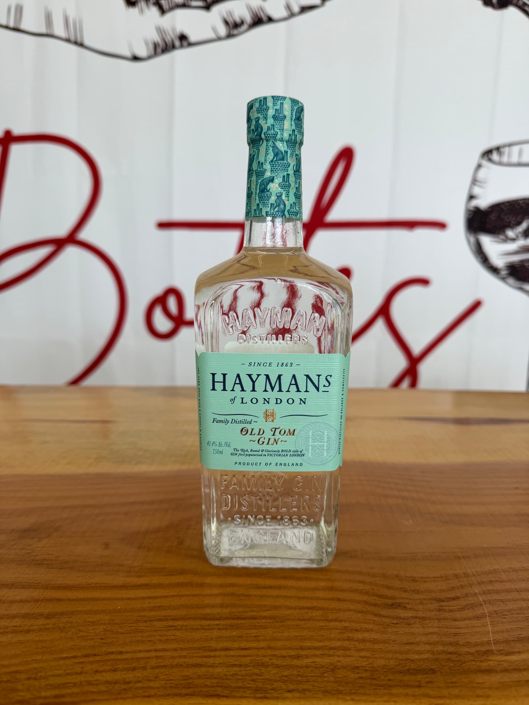 Title: Hayman’s of London Old Tom Gin – Family Distilled – 41.4% – 750ml – England