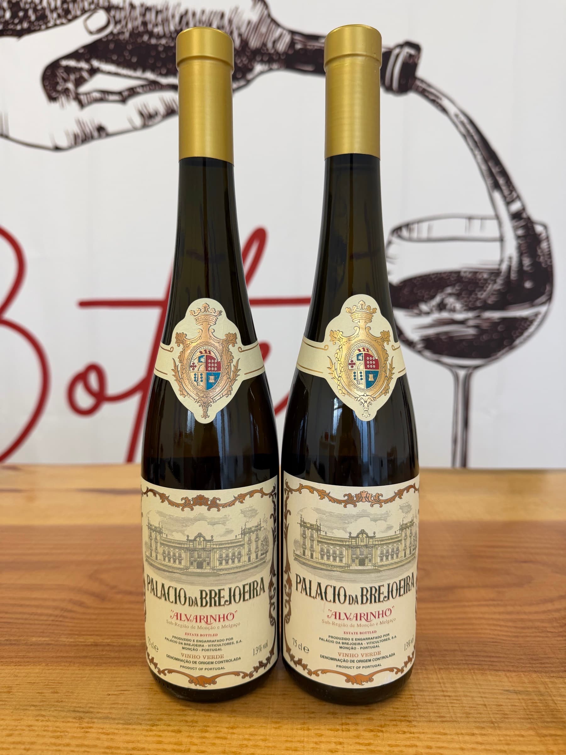 2× Palácio da Brejoeira Alvarinho – Monção e Melgaço – Individually Numbered Bottles – 75cl
