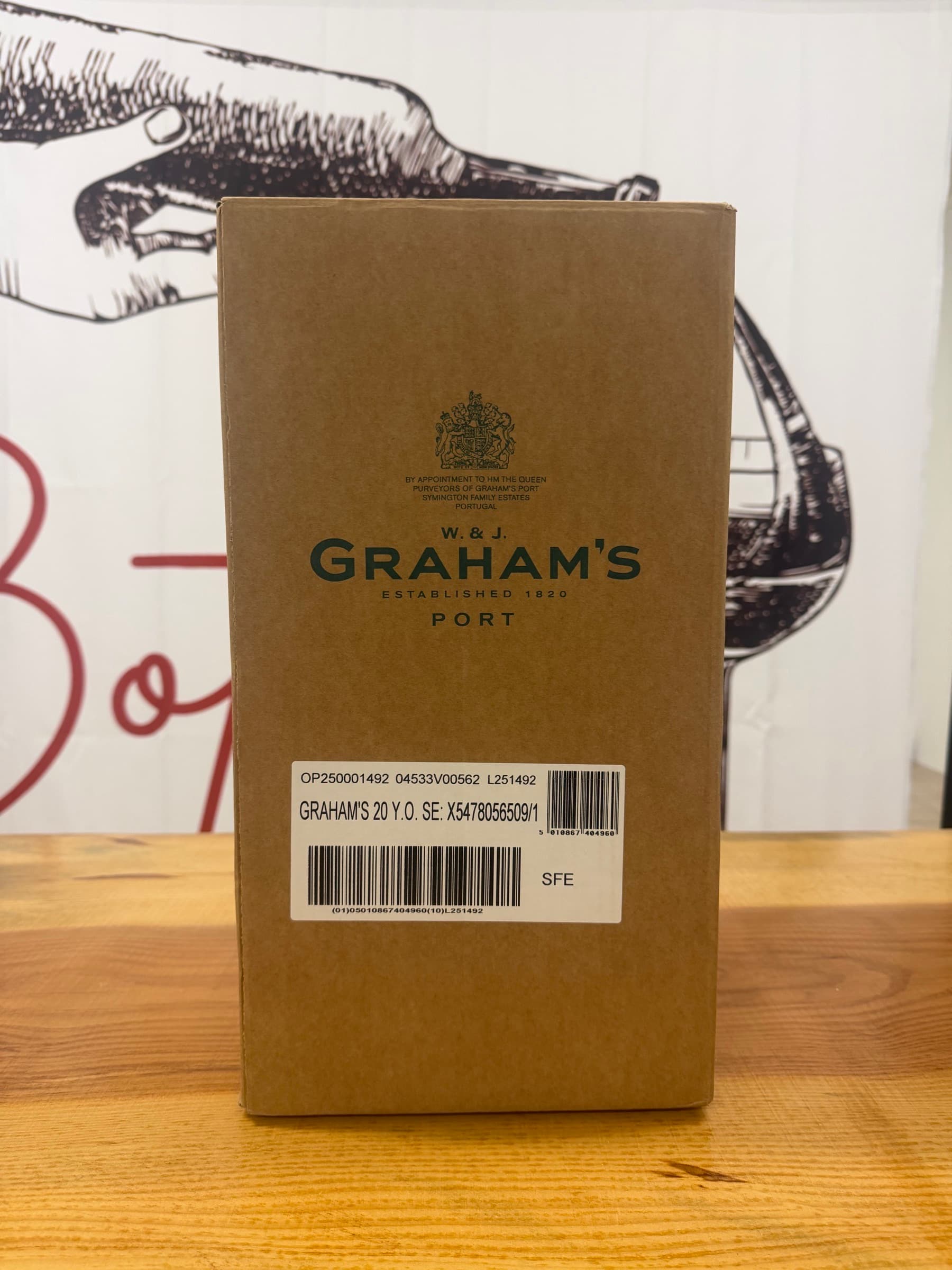 Graham’s 20 Year Old Tawny Port – 4.5L Large Format – Bottled 2025 – Original Presentation